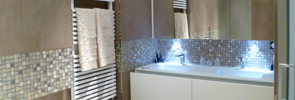 Salle de bain sur mesure bandeau