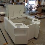 Poste de sécurité assemblé en atelier