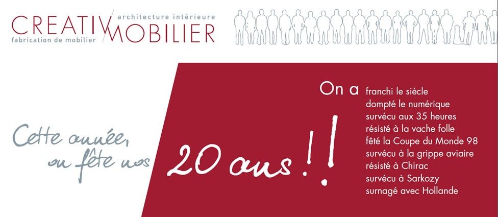 Creativ Mobilier fête ses 20 ans