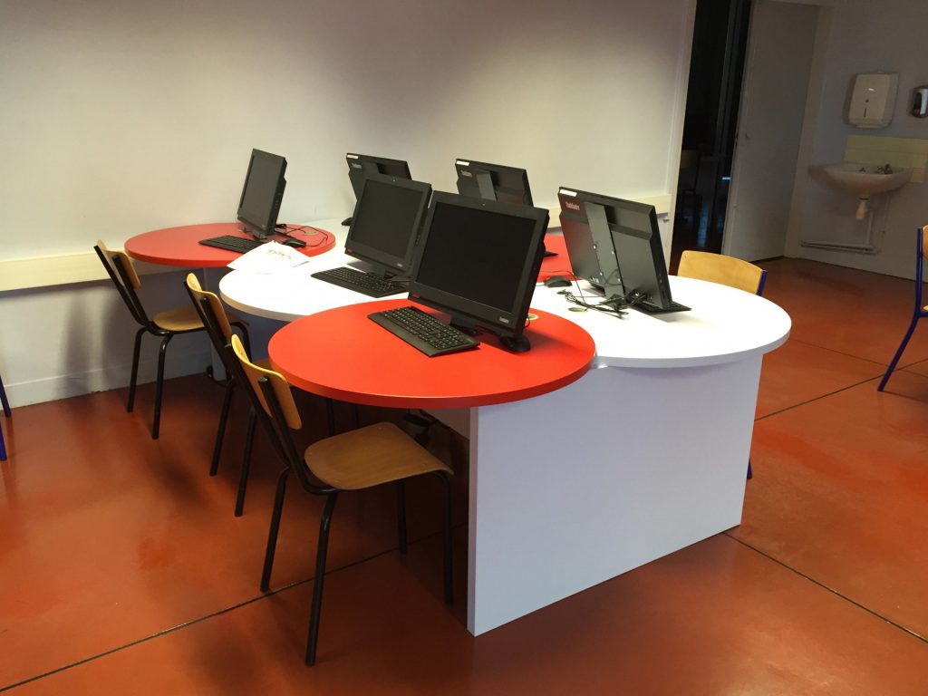 Salle informatique sur-mesure