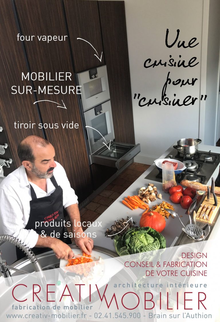 une cuisine sur-mesure pour cuisiner