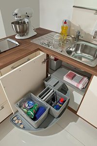 Solution de rangement dans les angles de cuisine