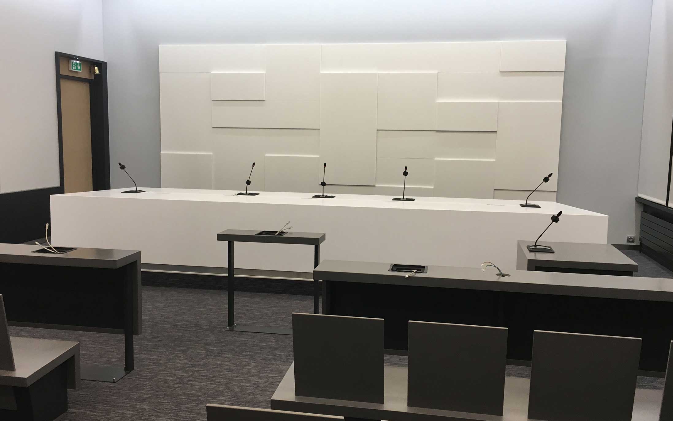 Salle de tribunal
