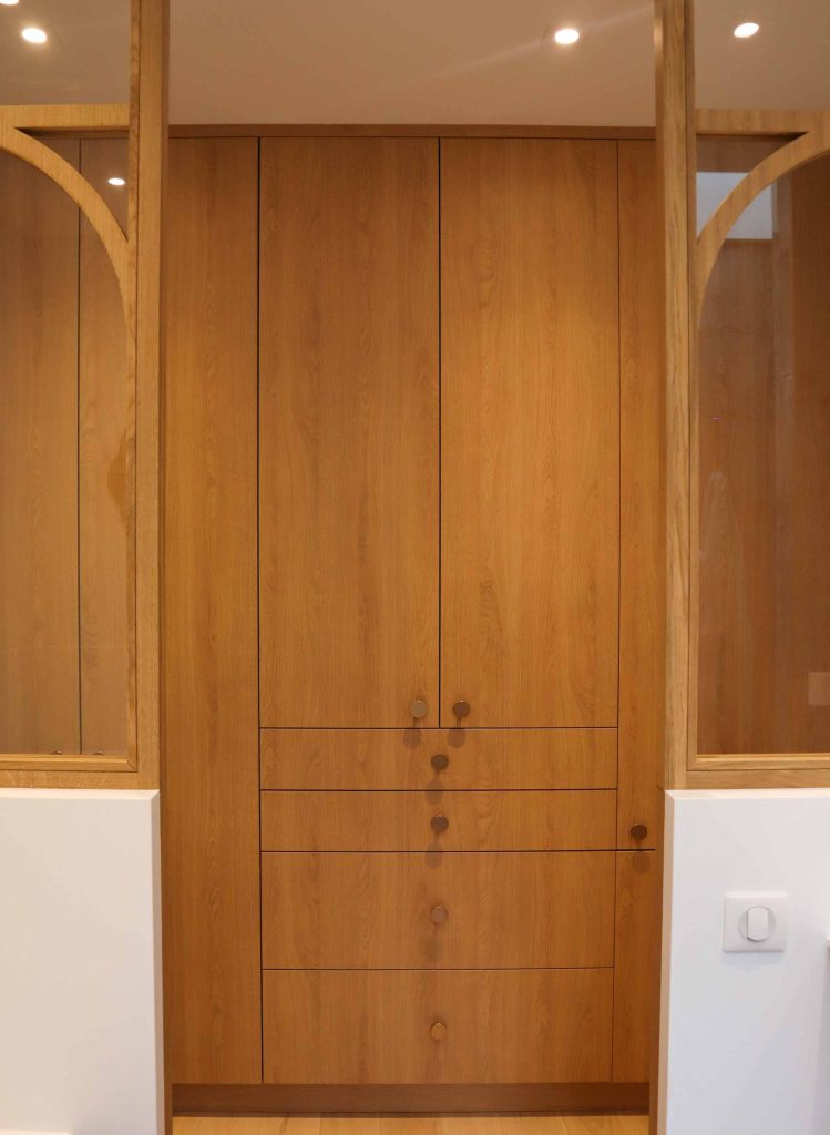 Aménagement d’une suite parentale : dressing et salle de bain