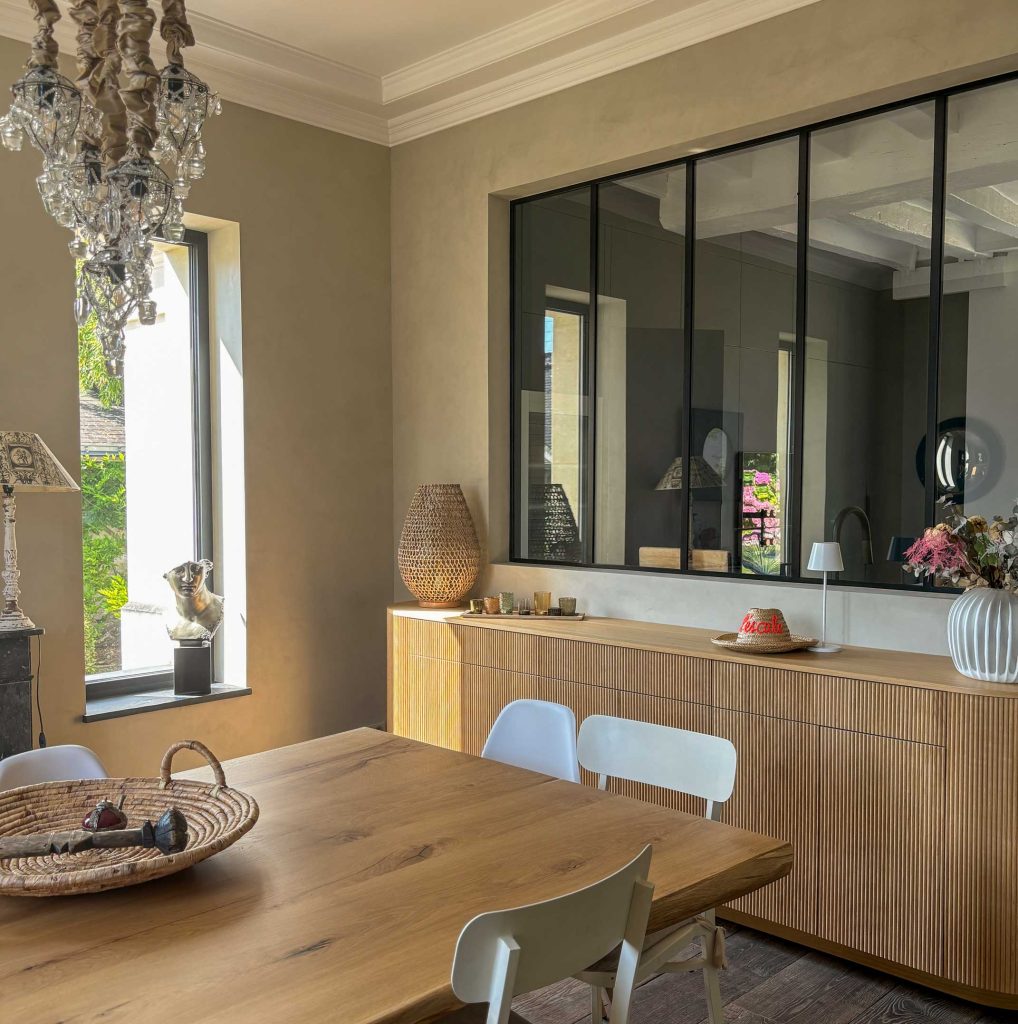 Table en bois massif et Buffet sur mesure